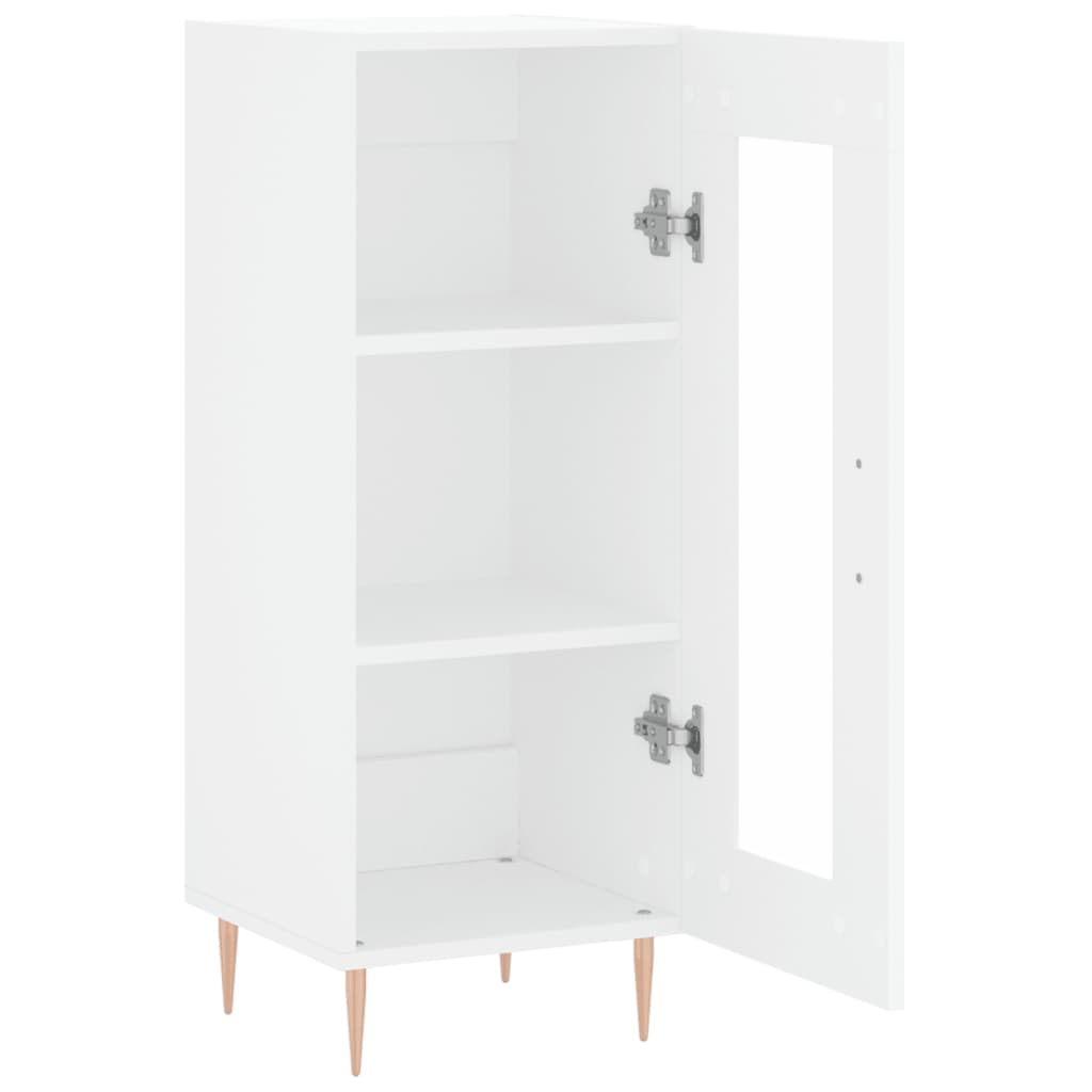 vidaXL Sideboard White 34,5x34x90 cm Engineered Wood