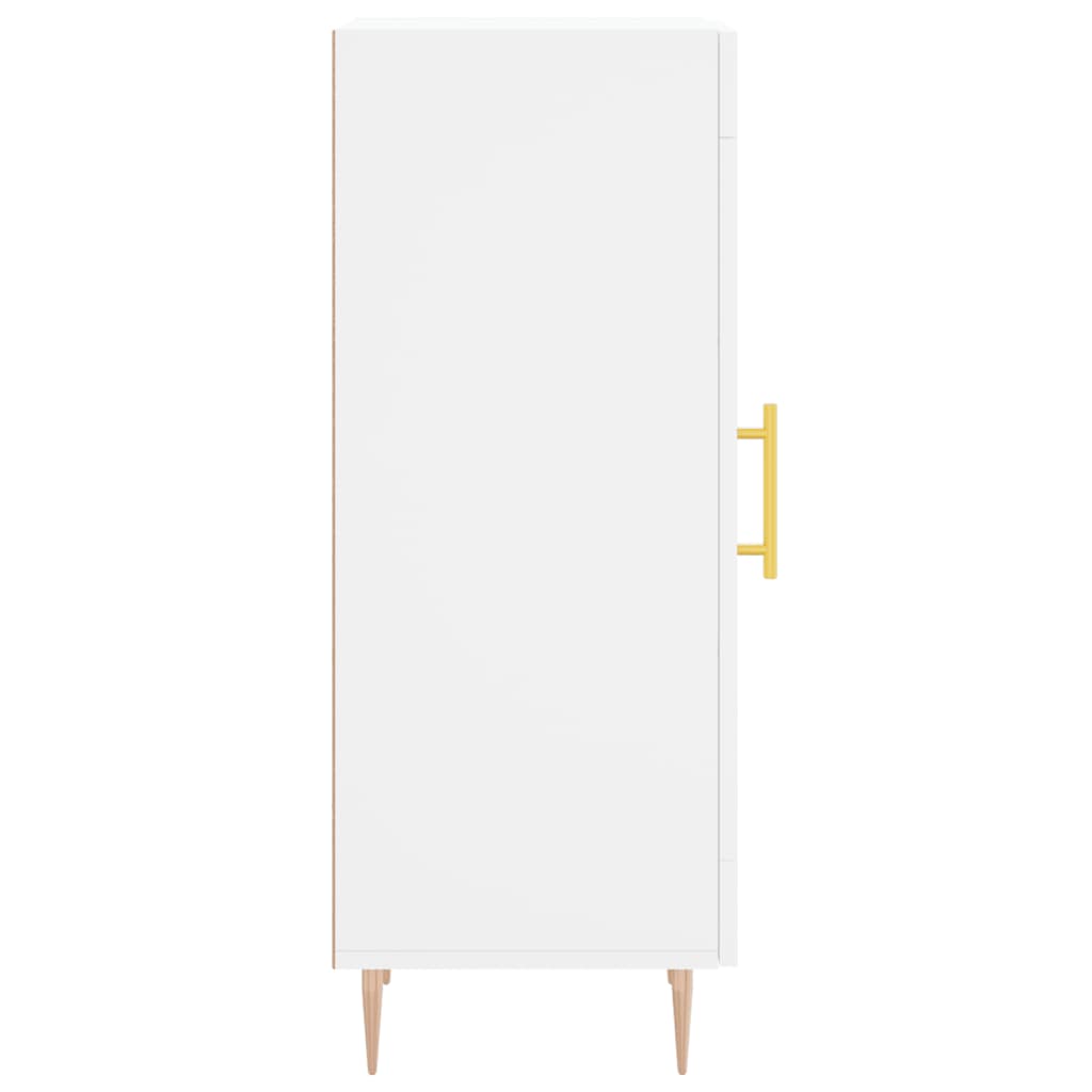 vidaXL Sideboard White 34,5x34x90 cm Engineered Wood