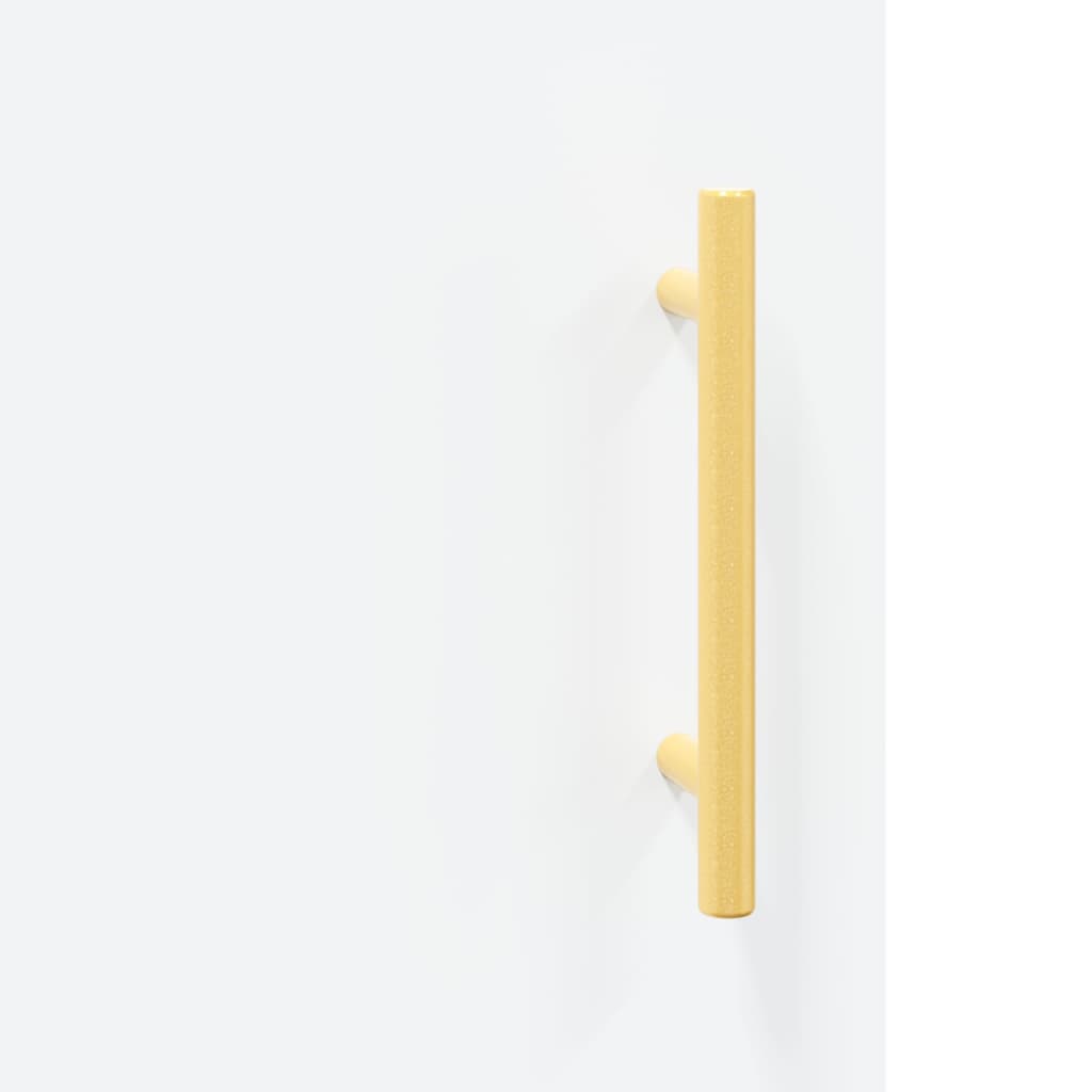 vidaXL Sideboard White 34,5x34x90 cm Engineered Wood