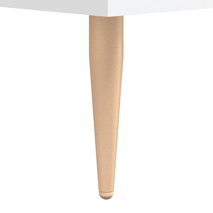 vidaXL Sideboard White 34,5x34x90 cm Engineered Wood