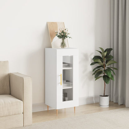 vidaXL Sideboard White 34,5x34x90 cm Engineered Wood