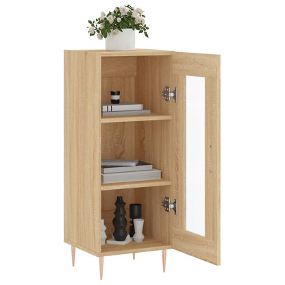 vidaXL Sideboard Sonoma Oak 34,5x34x90 cm Engineered Wood