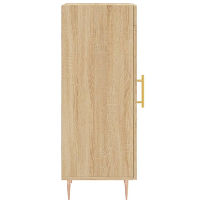 vidaXL Sideboard Sonoma Oak 34.5x34x90 cm Engineered Wood