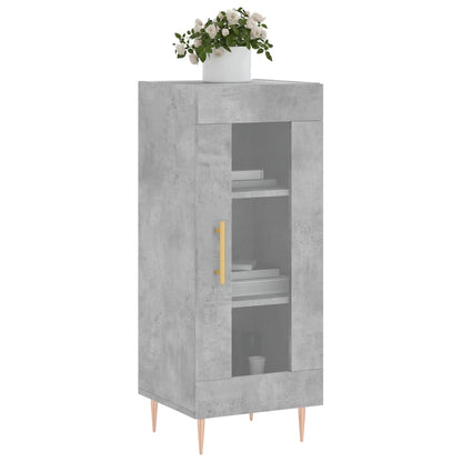 vidaXL Sideboard Concrete Grey 34,5x34x90 cm Engineered Wood