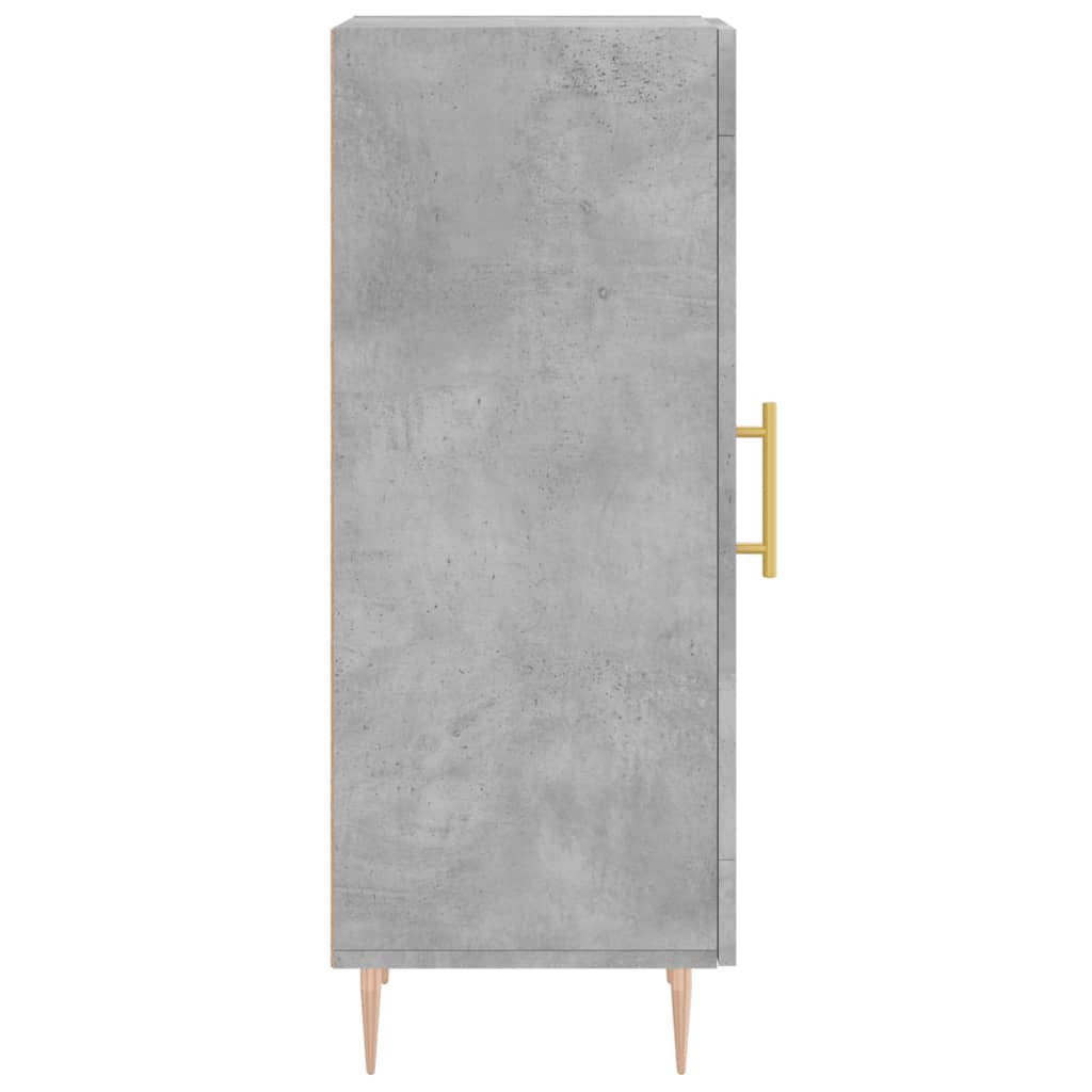 vidaXL Sideboard Concrete Grey 34,5x34x90 cm Engineered Wood