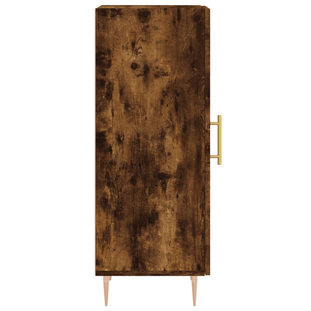 vidaXL Sideboard Smoked Oak 34.5x34x90 cm Engineered Wood