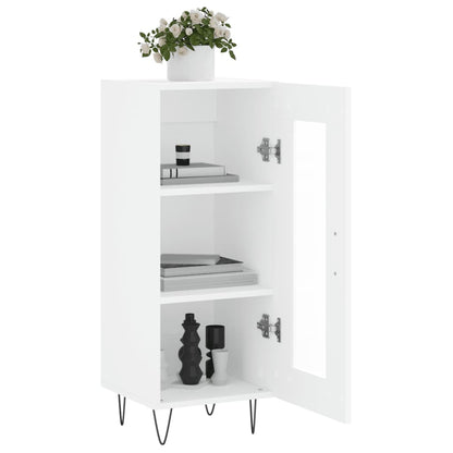 vidaXL Sideboard White 34,5x34x90 cm Engineered Wood
