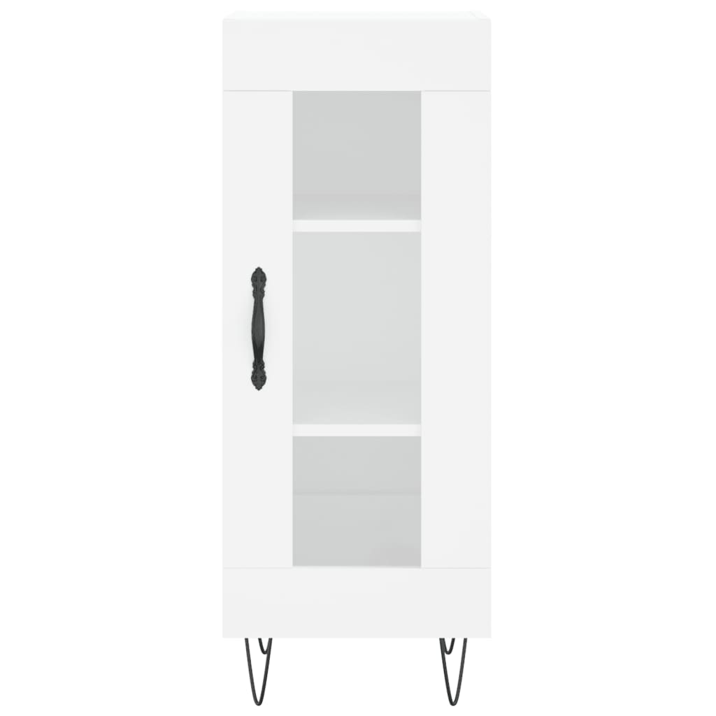 vidaXL Sideboard White 34,5x34x90 cm Engineered Wood