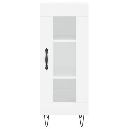vidaXL Sideboard White 34,5x34x90 cm Engineered Wood