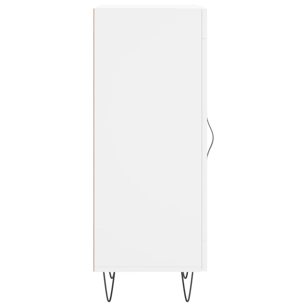 vidaXL Sideboard White 34,5x34x90 cm Engineered Wood