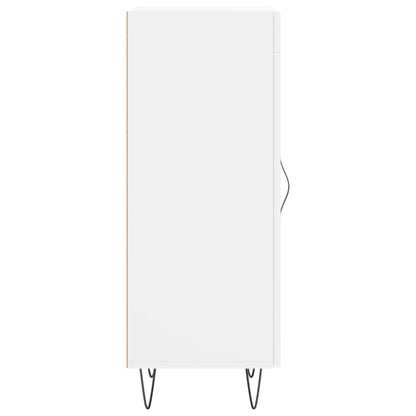 vidaXL Sideboard White 34,5x34x90 cm Engineered Wood