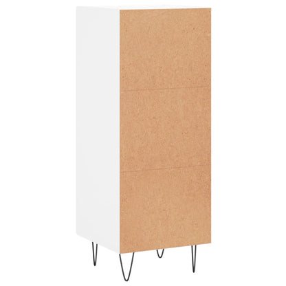 vidaXL Sideboard White 34,5x34x90 cm Engineered Wood