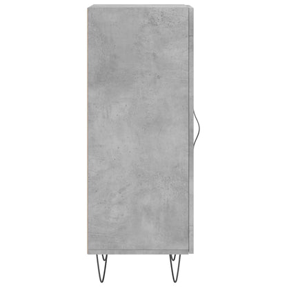 vidaXL Sideboard Concrete Grey 34,5x34x90 cm Engineered Wood