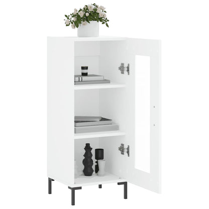 vidaXL Sideboard White 34,5x34x90 cm Engineered Wood