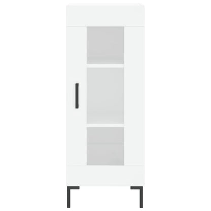 vidaXL Sideboard White 34,5x34x90 cm Engineered Wood