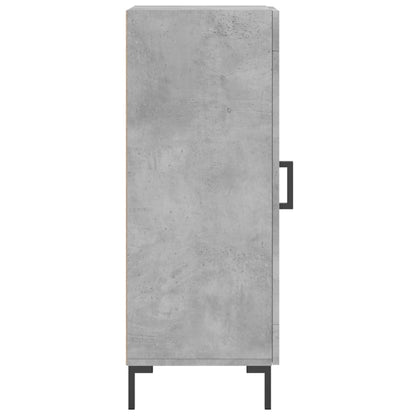 vidaXL Sideboard Concrete Grey 34,5x34x90 cm Engineered Wood