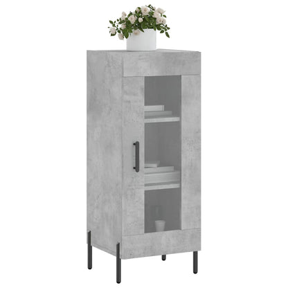 vidaXL Sideboard Concrete Grey 34,5x34x90 cm Engineered Wood