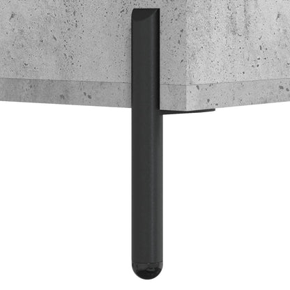 vidaXL Sideboard Concrete Grey 34,5x34x90 cm Engineered Wood