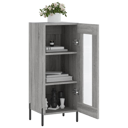 vidaXL Sideboard Grey Sonoma 34,5x34x90 cm Engineered Wood
