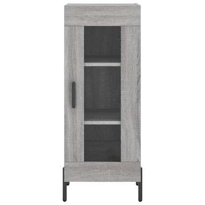 vidaXL Sideboard Grey Sonoma 34,5x34x90 cm Engineered Wood