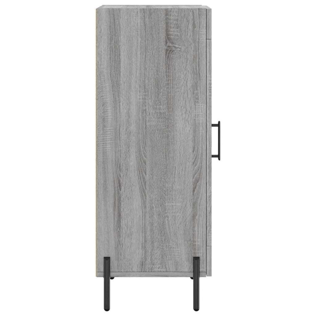 vidaXL Sideboard Grey Sonoma 34.5x34x90 cm Engineered Wood