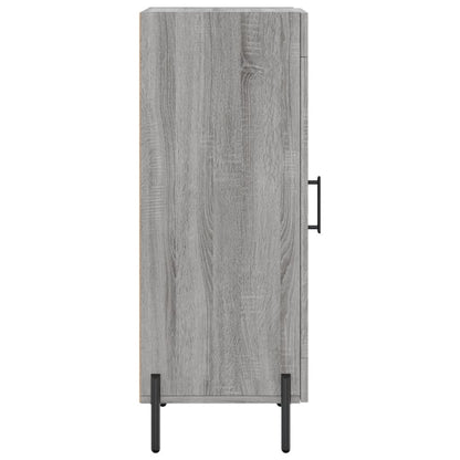 vidaXL Sideboard Grey Sonoma 34.5x34x90 cm Engineered Wood