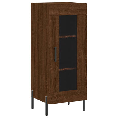 vidaXL Sideboard Brown Oak 34,5x34x90 cm Engineered Wood