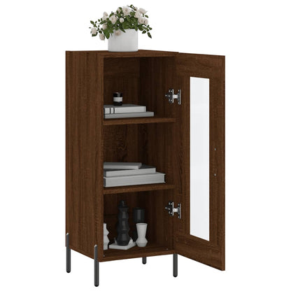 vidaXL Sideboard Brown Oak 34,5x34x90 cm Engineered Wood