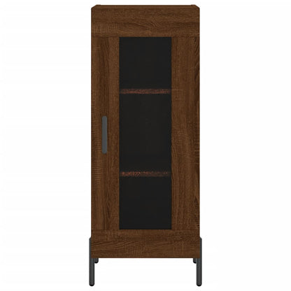 vidaXL Sideboard Brown Oak 34,5x34x90 cm Engineered Wood
