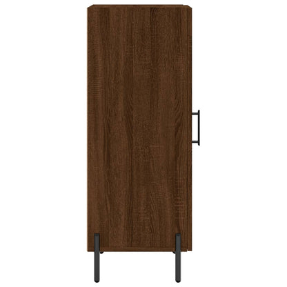 vidaXL Sideboard Brown Oak 34,5x34x90 cm Engineered Wood