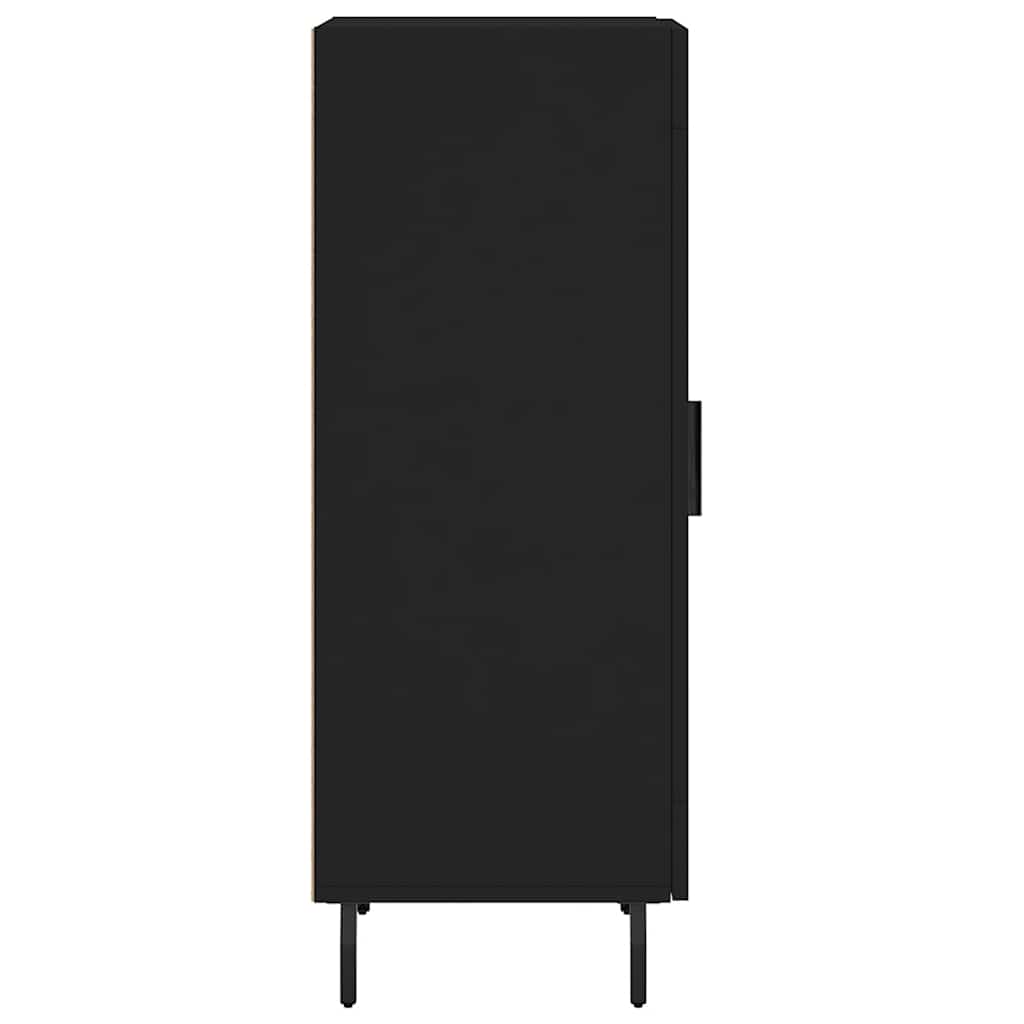 vidaXL Sideboard Black 34.5x34x90 cm Engineered Wood