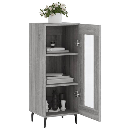 vidaXL Sideboard Grey Sonoma 34,5x34x90 cm Engineered Wood