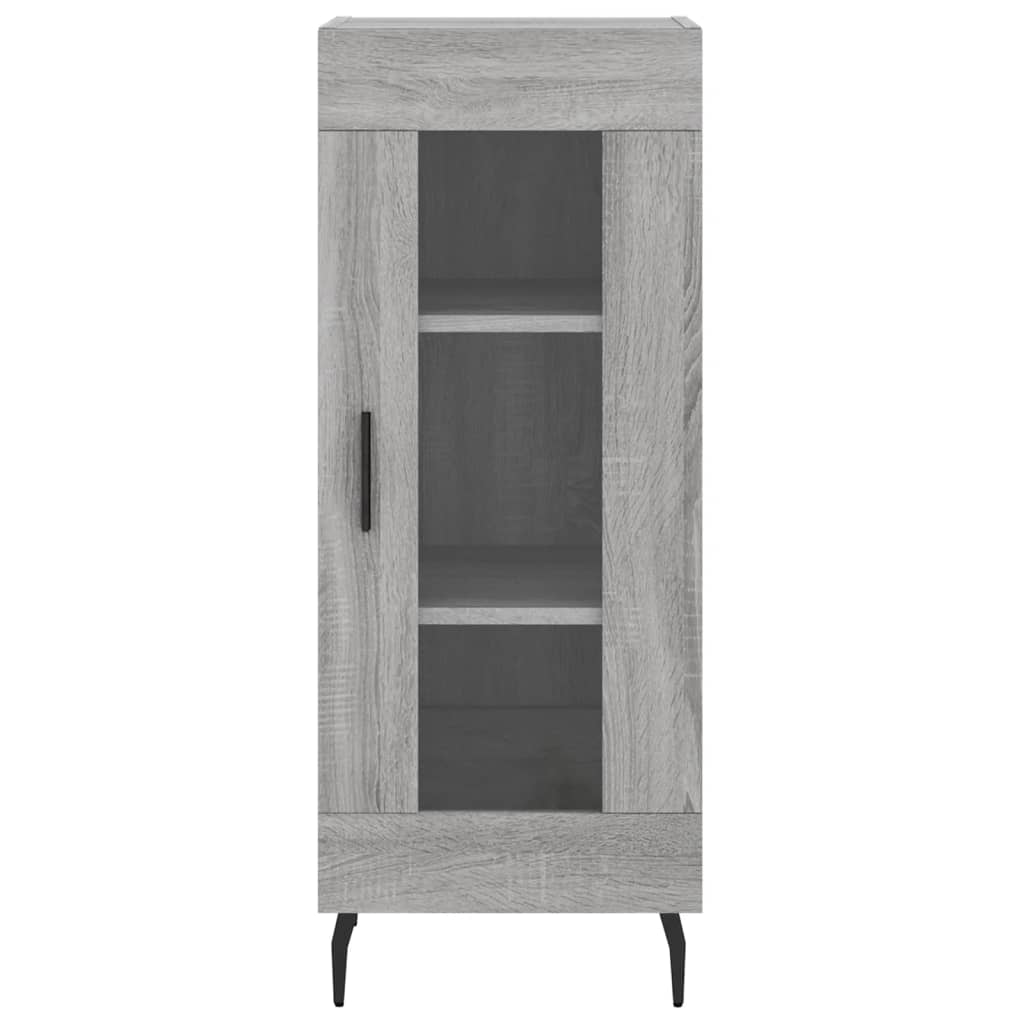 vidaXL Sideboard Grey Sonoma 34,5x34x90 cm Engineered Wood