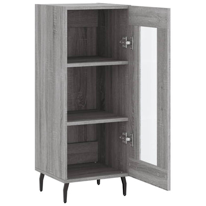 vidaXL Sideboard Grey Sonoma 34,5x34x90 cm Engineered Wood