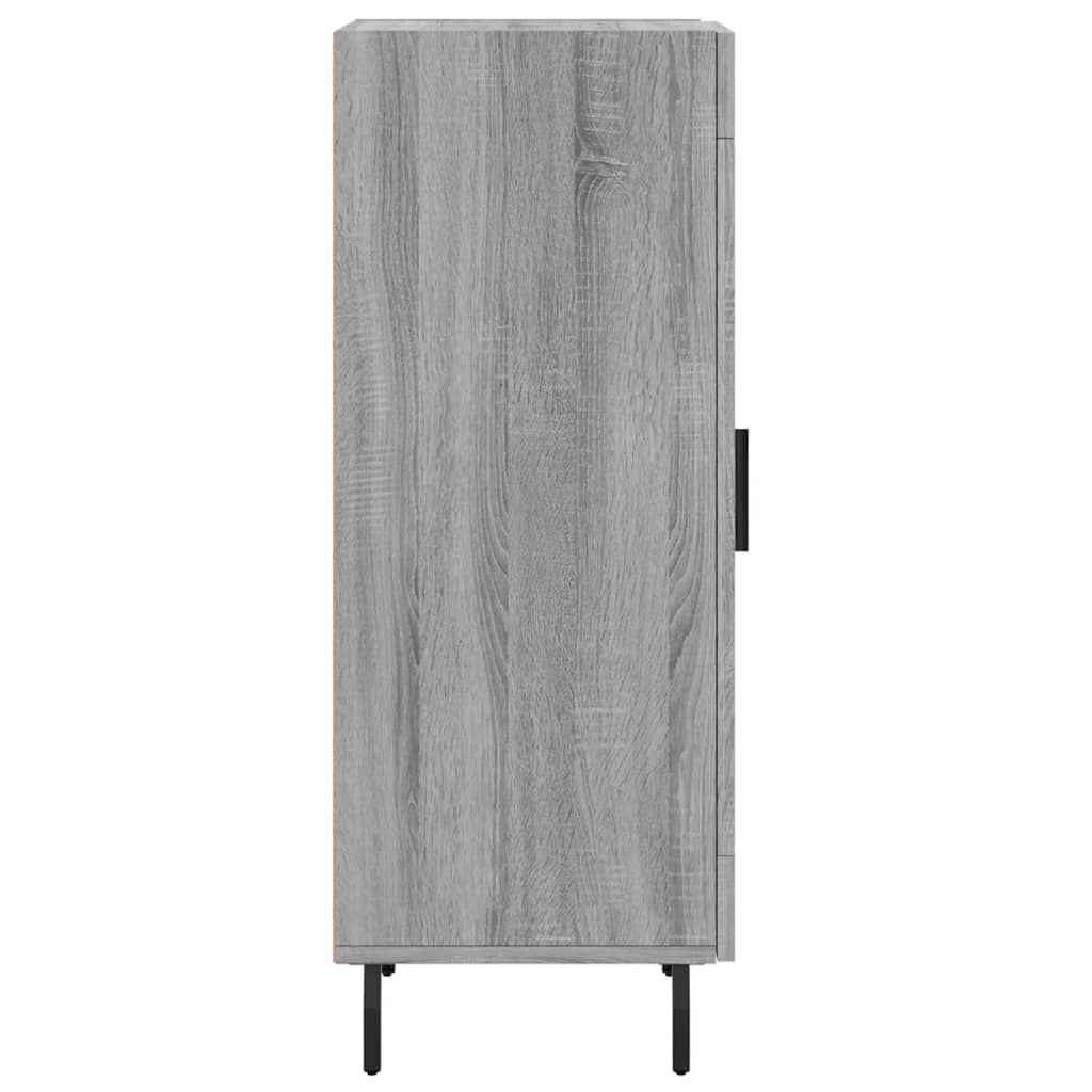 vidaXL Sideboard Grey Sonoma 34,5x34x90 cm Engineered Wood