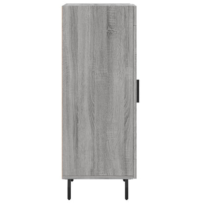 vidaXL Sideboard Grey Sonoma 34,5x34x90 cm Engineered Wood