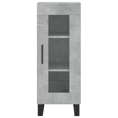 vidaXL Sideboard Concrete Grey 34.5x34x90 cm Engineered Wood