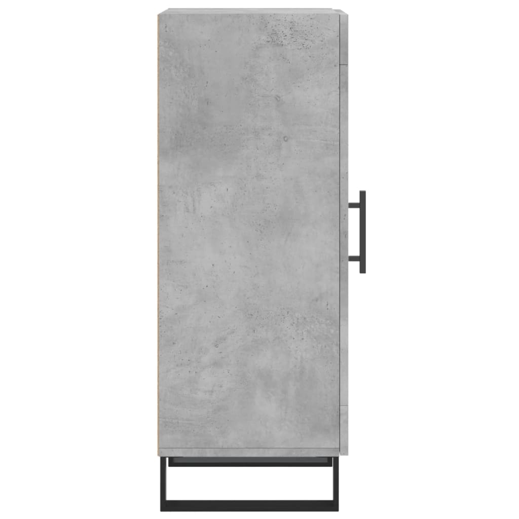 vidaXL Sideboard Concrete Grey 34.5x34x90 cm Engineered Wood