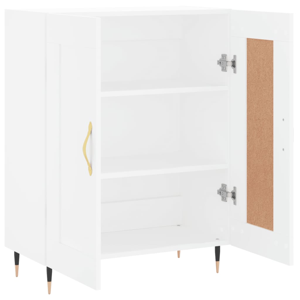 vidaXL Sideboard White 69,5x34x90 cm Engineered Wood