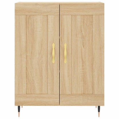 vidaXL Sideboard Sonoma Oak 69.5x34x90 cm Engineered Wood
