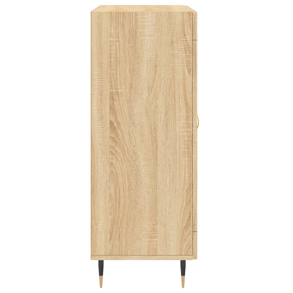 vidaXL Sideboard Sonoma Oak 69.5x34x90 cm Engineered Wood