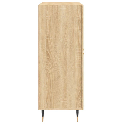 vidaXL Sideboard Sonoma Oak 69.5x34x90 cm Engineered Wood