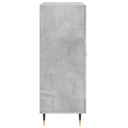 vidaXL Sideboard Concrete Grey 69,5x34x90 cm Engineered Wood