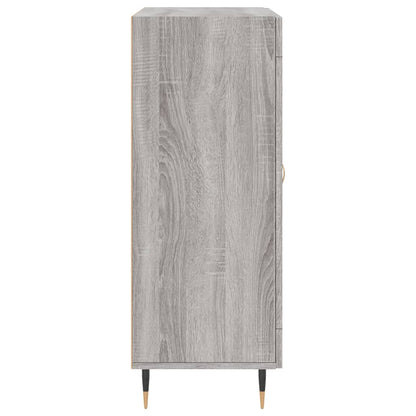 vidaXL Sideboard Grey Sonoma 69.5x34x90 cm Engineered Wood