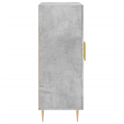 vidaXL Sideboard Concrete Grey 69.5x34x90 cm Engineered Wood