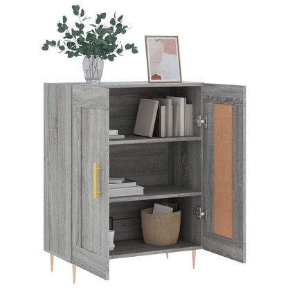 vidaXL Sideboard Grey Sonoma 69,5x34x90 cm Engineered Wood
