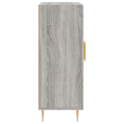 vidaXL Sideboard Grey Sonoma 69.5x34x90 cm Engineered Wood