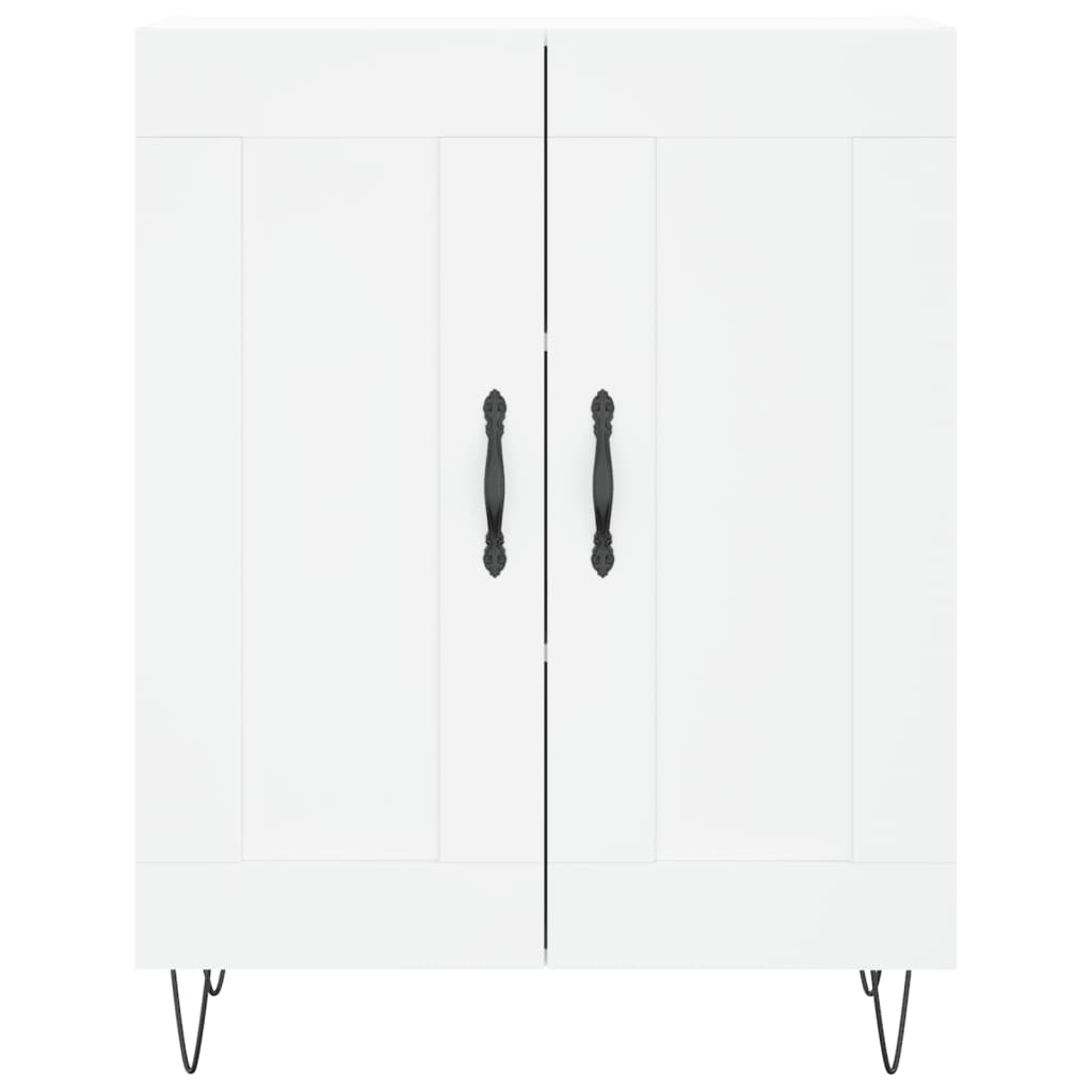 vidaXL Sideboard White 69.5x34x90 cm Engineered Wood