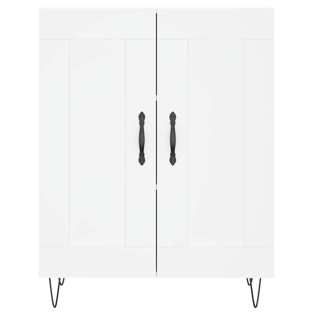 vidaXL Sideboard White 69,5x34x90 cm Engineered Wood