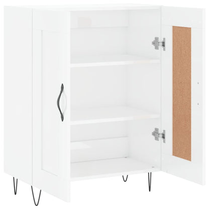 vidaXL Sideboard High Gloss White 69.5x34x90 cm Engineered Wood